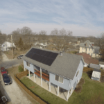Missouri Solar Solutions solar panels on a home
